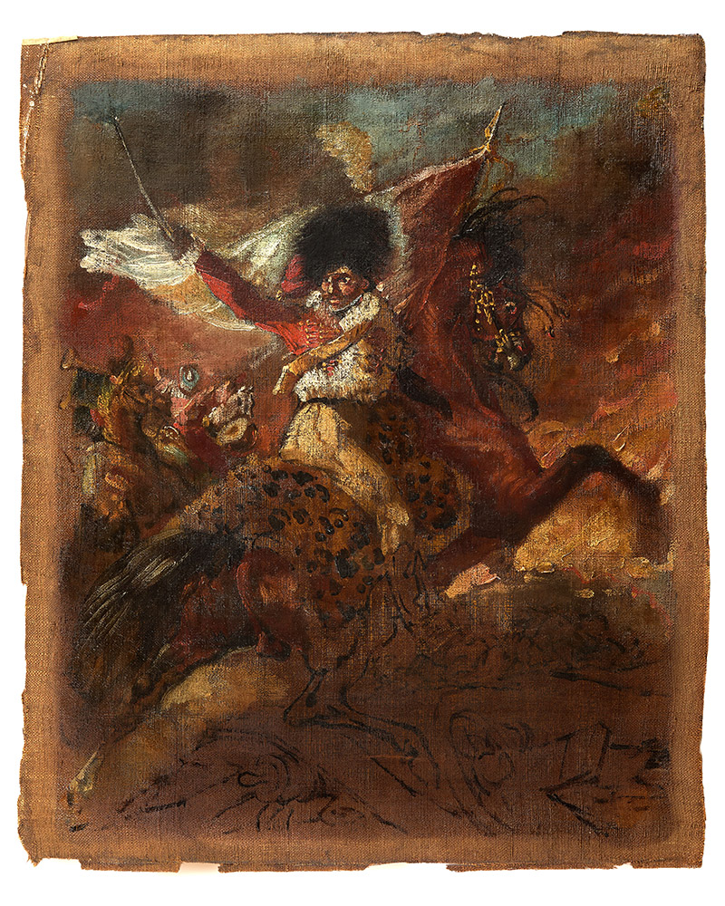 Géricault — L'Officier de chasseurs / La Descente de Croix