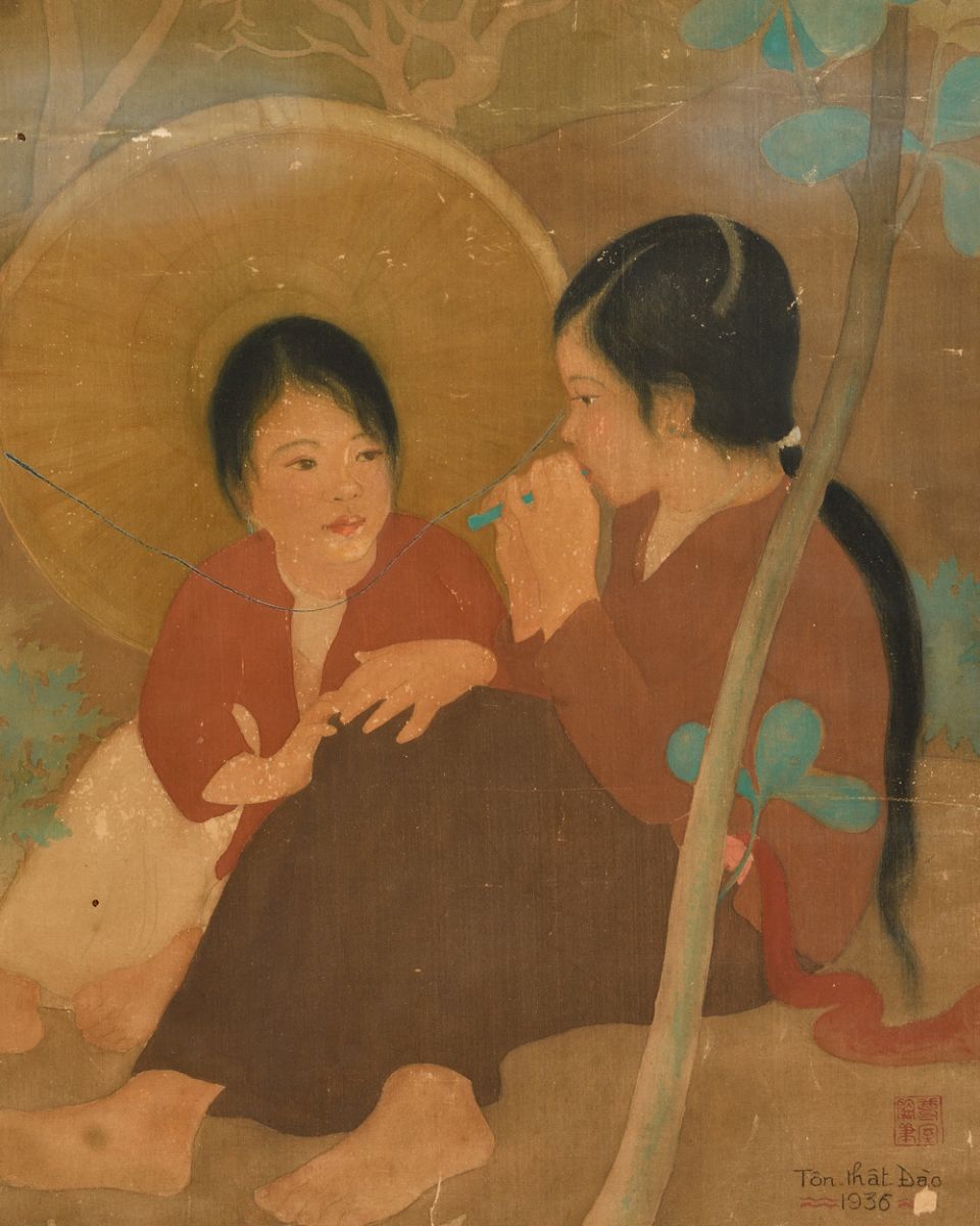 Image à remplacer — Tôn That Dào Deux jeunes filles